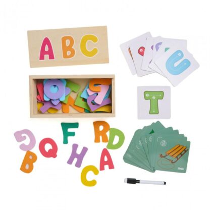 LETTER MATCHING GAME, 54 PIECES