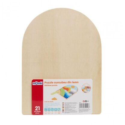 RAINBOW WOODEN PUZZLE, 21 PIECES - Image 3