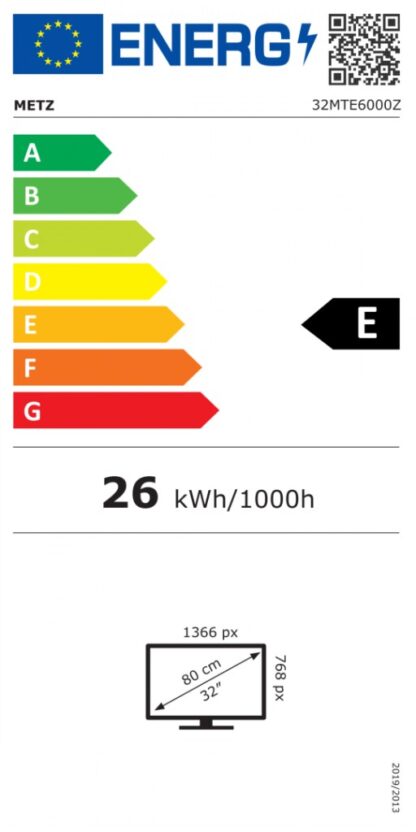 METZ LED 32MTE6000 TV - Image 4