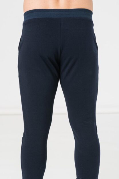 Navy-M Men's Casual Cotton Pants - Image 6