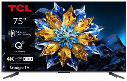 QLED TV 4K 75'' (189 cm) TCL 75C61B PRO