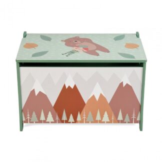 Bench with Green Forest storage