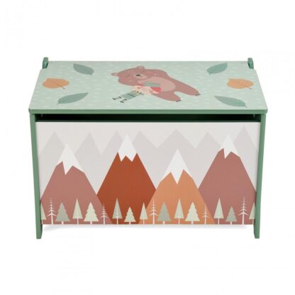 Bench with Green Forest storage