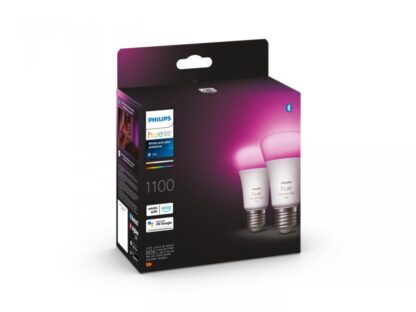 Pack of 2 Philips Hue smart RGB LED bulbs - Image 2