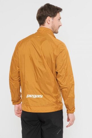 MEN'S CASUAL JACKET BROWN-L