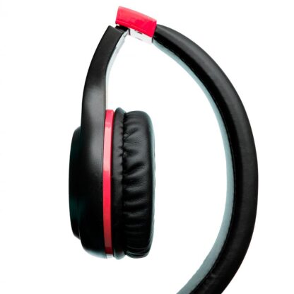 Spacer Pearl Red headphones with microphone, wired - Image 4