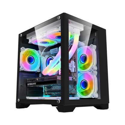 PC Case 1STPLAYER Gaming MV5 BLACK