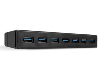 Charging Hub Lindy 7 Port USB 3.1, black