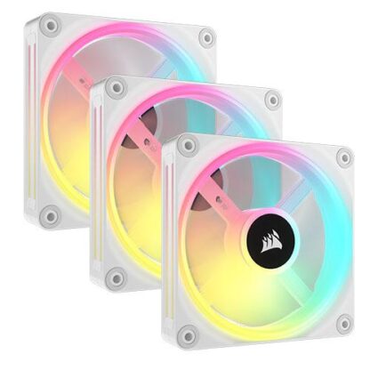 Fan Corsair iCUE LINK QX120 RGB WHITE TRP