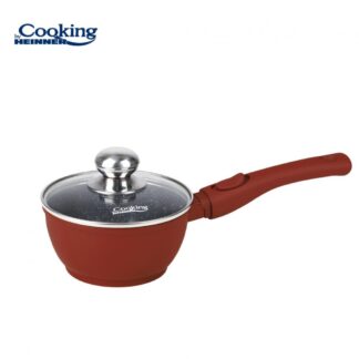 Aluminum Casserole + Lid 16x8CM, 1.3L, CALABRIA