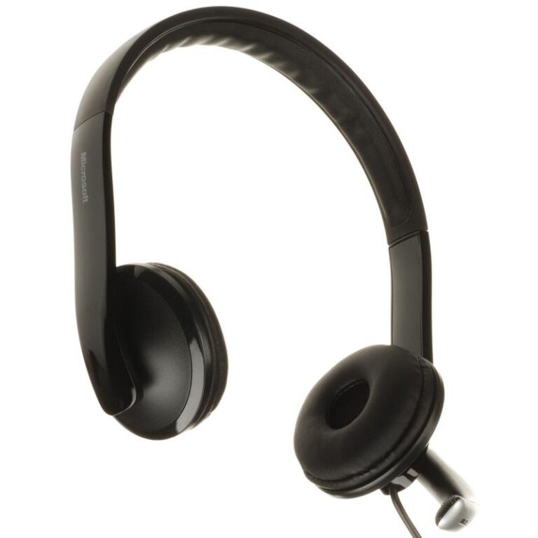 HEADPHONES + MICROSOFT LX-6000 MICROPHONE | EU Supplies