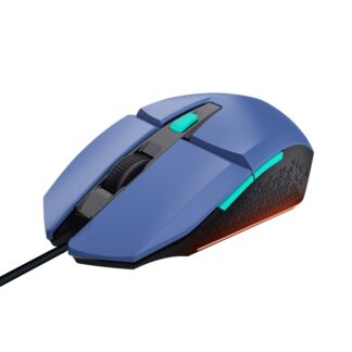 Mouse Trust GXT109B FELOX 6400 DPI, blue