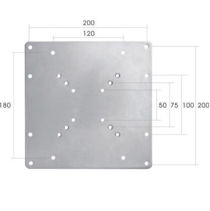 Neomounts Newstar vesa adapter plate 200x200 - Image 2