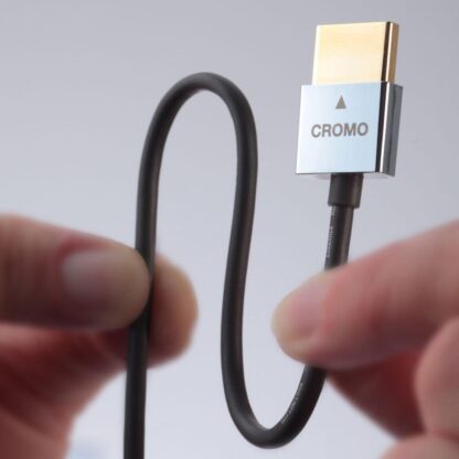 Lindy HDMI cable - mHDMI Chrome Slim 2m - Image 2