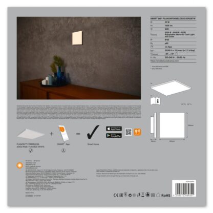 LED PANEL LEDVANCE 4058075484351 30X30CM - Image 3