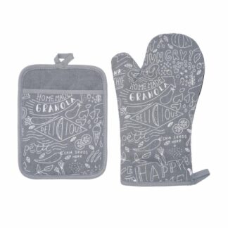 KITCHEN SET 2 PIECES GRAY