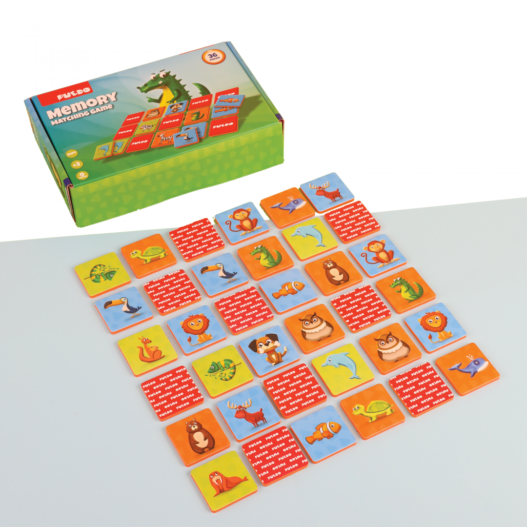 MEMORY GAME, ANIMALS - EU Supplies