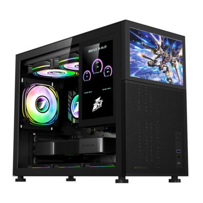 PC Case 1STPLAYER Gaming MI6-EV BLACK - Image 3