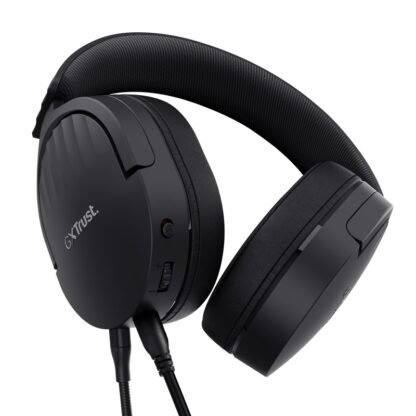 Trust GXT 489 Fayzo wired headphones, black - Image 3