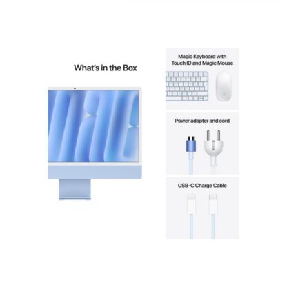 IMAC 24" BLU/10CCPU/10CGPU/16GB/256-ROM - Image 4