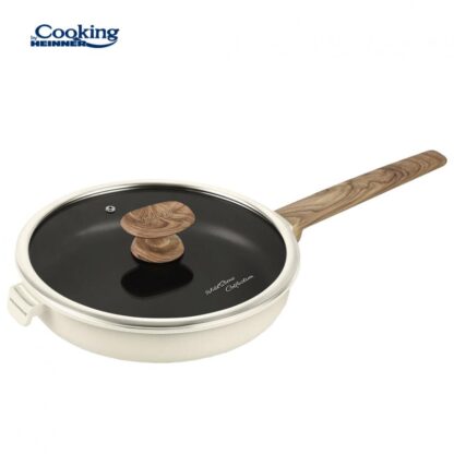 Aluminum pan + Lid 26x5.5 CM, WILD STONE