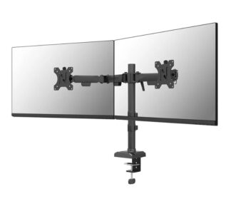 Neomounts double monitor desk stand 24"-34" black