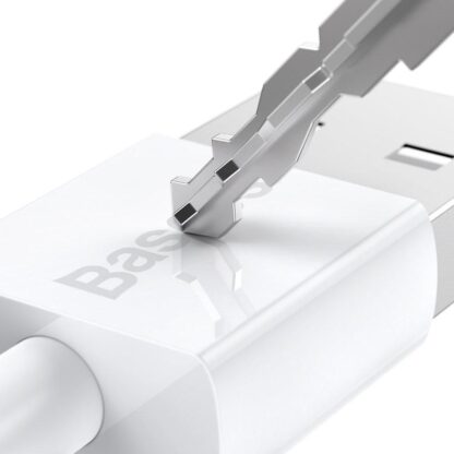 Cable Baseus Superior CAMYS-02 1m, white - Image 3