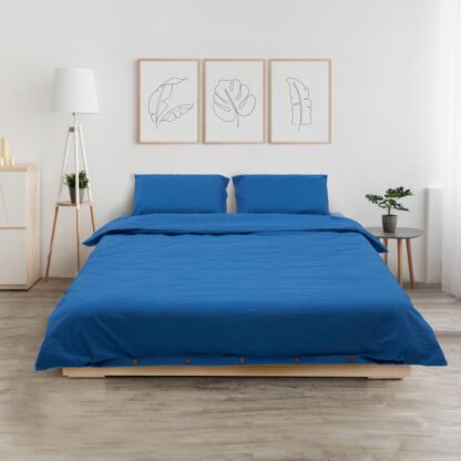 BBC BLUE DOUBLE BED SET