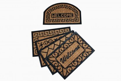 Entrance Mat.60X40 CM,Ruber + Coconut