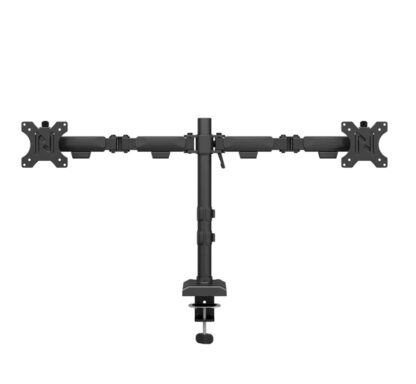 Neomounts double monitor desk stand 24"-34" black - Image 3