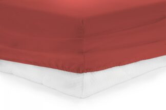 Bed sheet with elastic 160X200 CM - RED