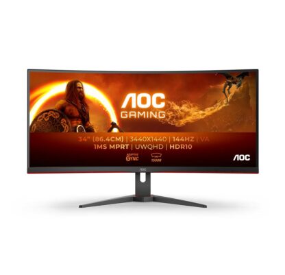 MONITOR 34" AOC CU34G2XE/BK - Image 2