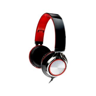 Headphones with Spacer microphone, wired, red