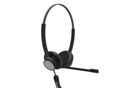 Tellur Voice 420 USB headphones, black - Image 3