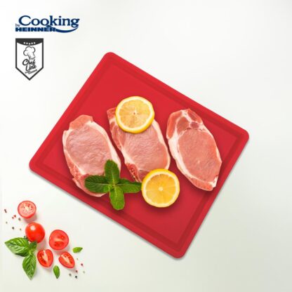 HACCP FOOD CUTTER GN1/2,26.5X32.5X2 CM,RED - Image 2