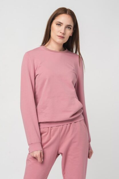 Pink-Xs Women's Casual Cotton Blouse - Image 4