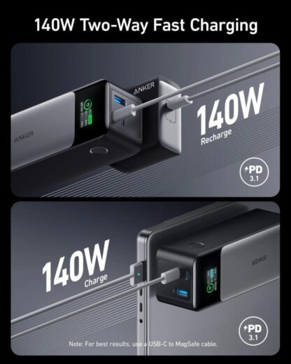 external battery Anker 24000mAh, black - Image 3