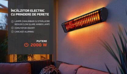HR Electric wall heater 2000W - Image 4