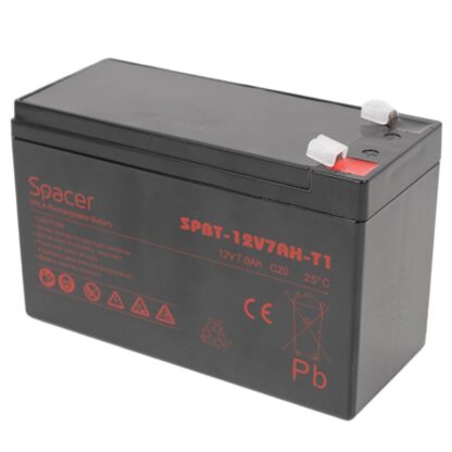 Spacer UPS BATTERY 12V/7Ah terminal F1