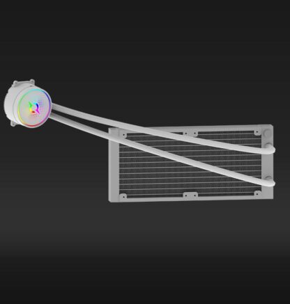 CPU Cooler Aquarius 240 AIO White ARGB - Image 4