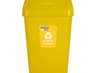 GARBAGE BASE FOR ECO 35 L RECYCLING, YELLOW