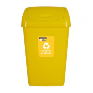 GARBAGE BASE FOR ECO 35 L RECYCLING, YELLOW