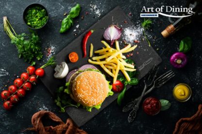 RECTANGULAR SLATE PLATE, 30X20CM - Image 2