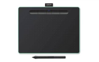 Intuos M Pistachio Bluetooth graphics tablet