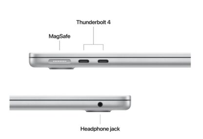 MacBook Air 13.6" SLV/10C GPU/16GB/512GB-ROM - Image 3