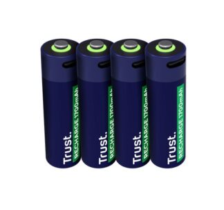 Rechargeable batteries Trust AA USB-C 4x