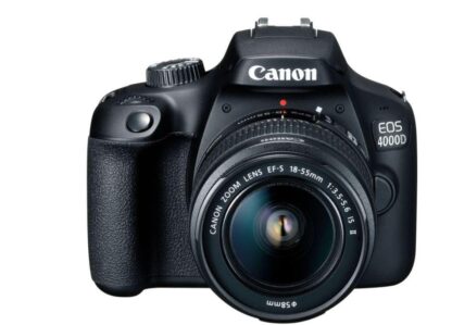 PHOTO CAMERA CANON KIT 4000D+18-55+BAG - Image 2