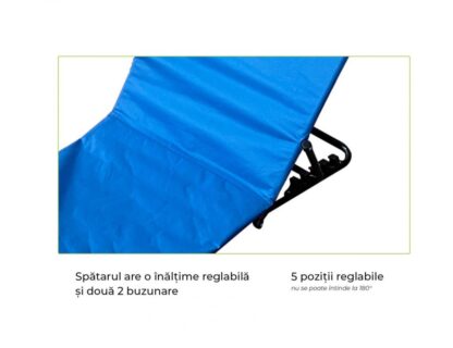 HEINNER BEACH CARPET TYPE CHAIR-141*45*51CM, BLUE - Image 3