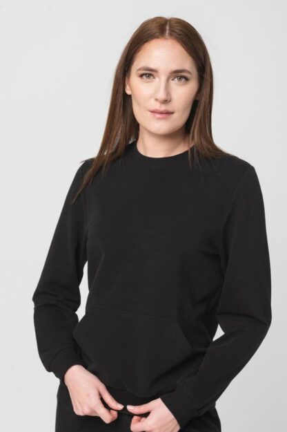 Black-M Women's Casual Cotton Blouse - Image 4