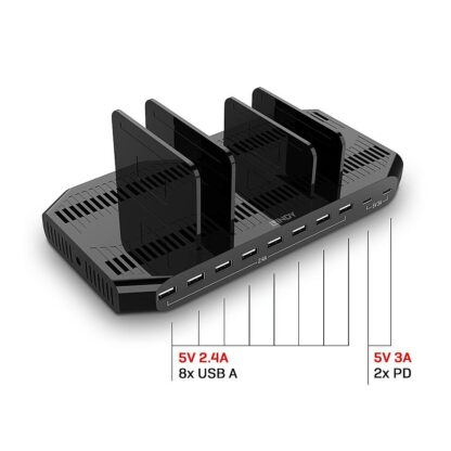 Lindy Charging station 10 ports 120W - Image 2